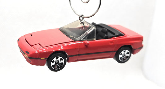 1988 Mazda RX7 Red Christmas Ornament