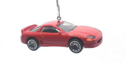 1994 Mitsubishi 3000GT Red Christmas Ornament