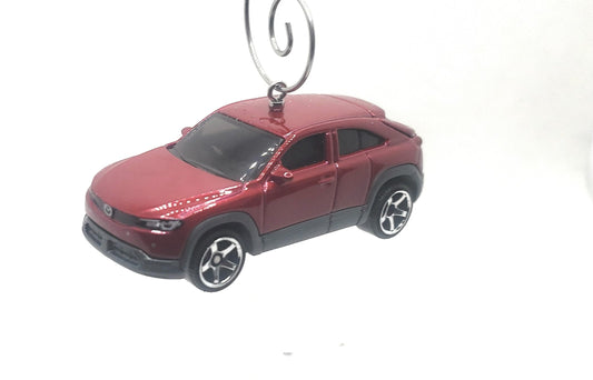 Mazda MX-30 Red Christmas Ornament