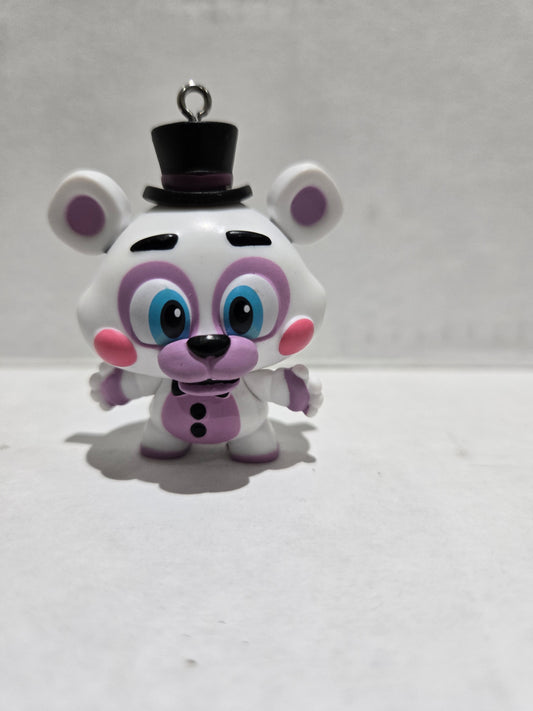 Freddy White FNAF Five Nights at Freddies Custom Christmas Ornament