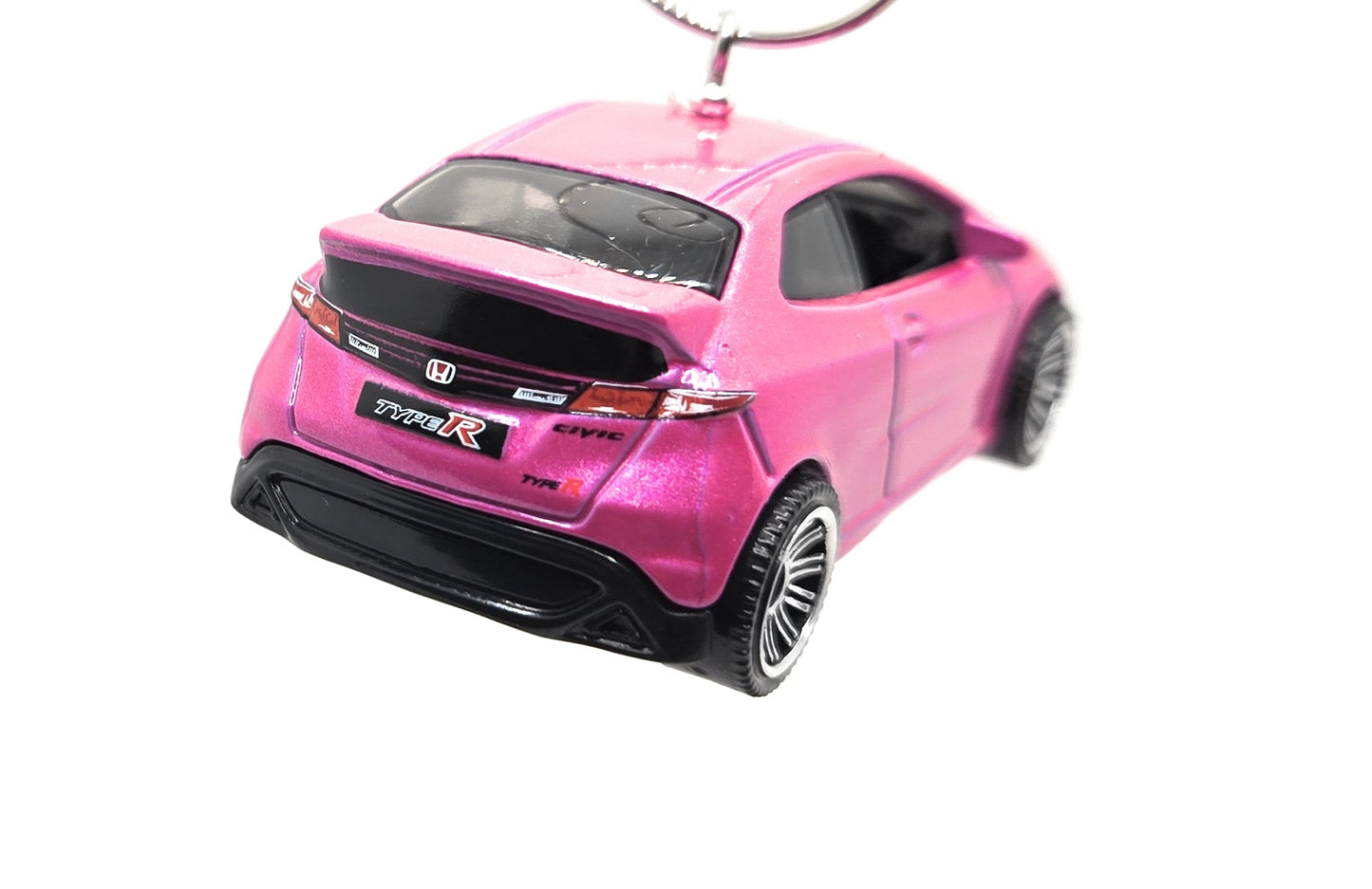 Honda Civic Type R Purplish Pink Christmas Ornament