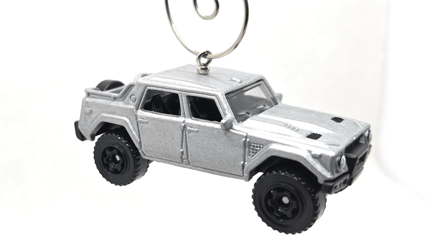 Lambroghini LM002 Gray Christmas Ornament