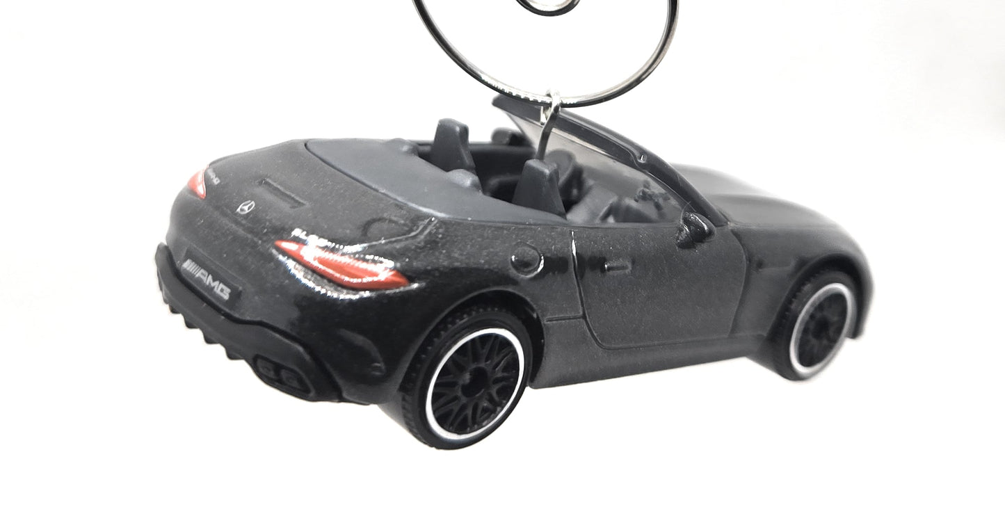 Mercedes AMG SL 63 Gray Christmas Ornament