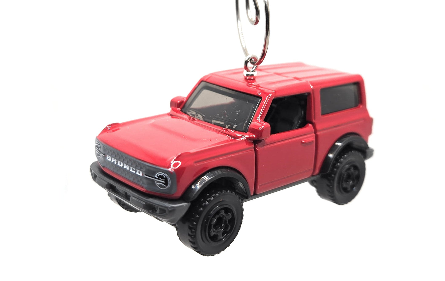 2021 Ford Bronco Red Christmas Ornament