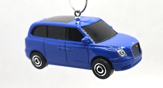 LEVC Taxi Blue Christmas Ornament