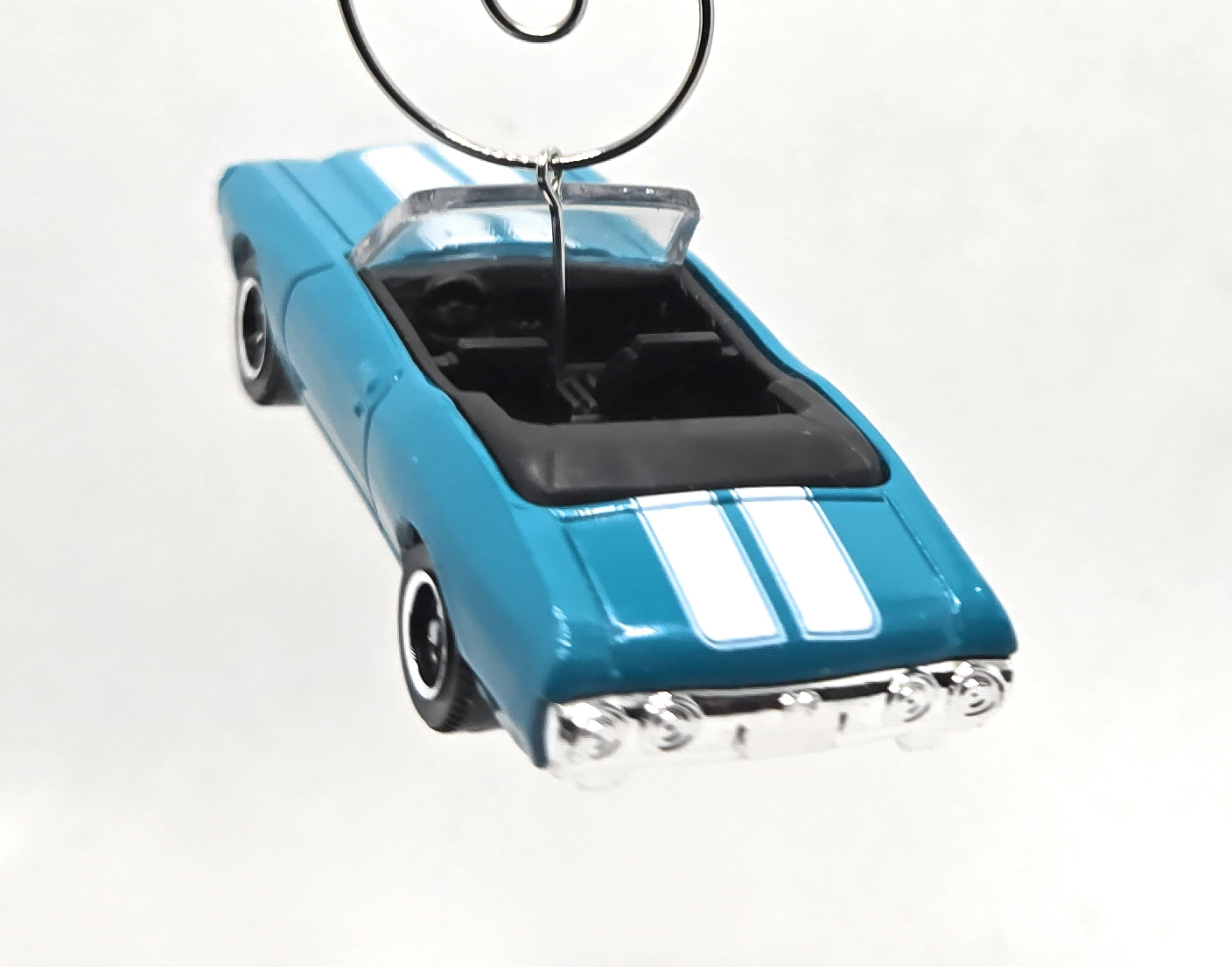 1971 Chevy Chevelle SS Convertible Blue Christmas Ornament