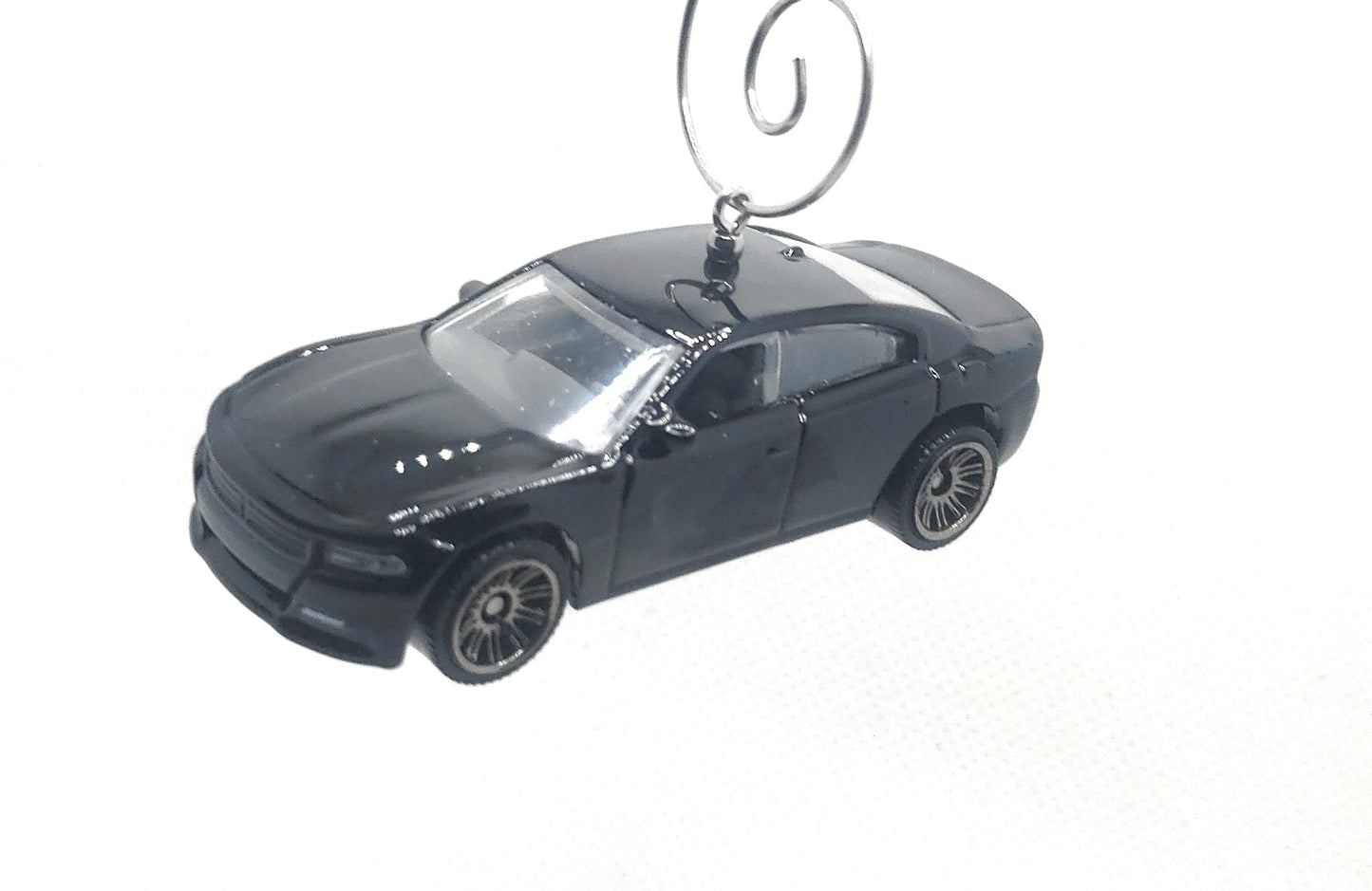 2018 Dodge Charger Black Christmas Ornament