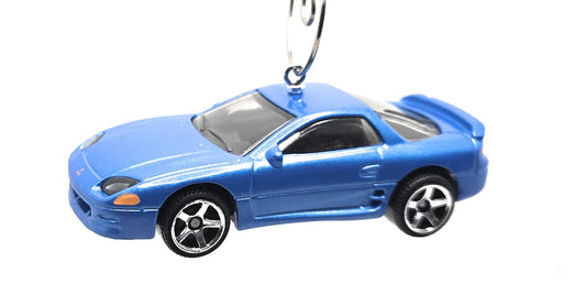 1994 Mitsubishi 3000GT Blue Christmas Ornament