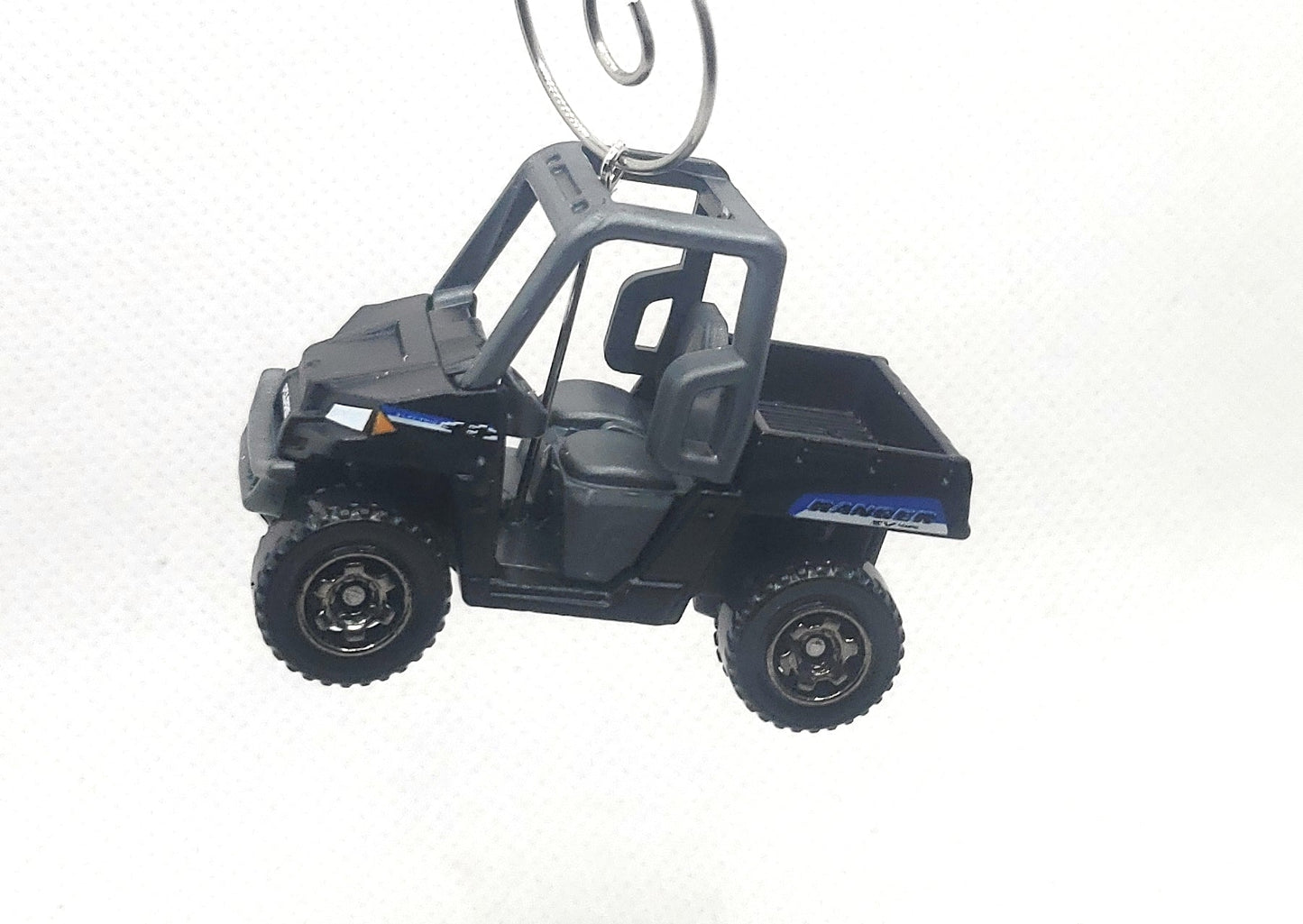 Polaris Ranger Black Christmas Ornament