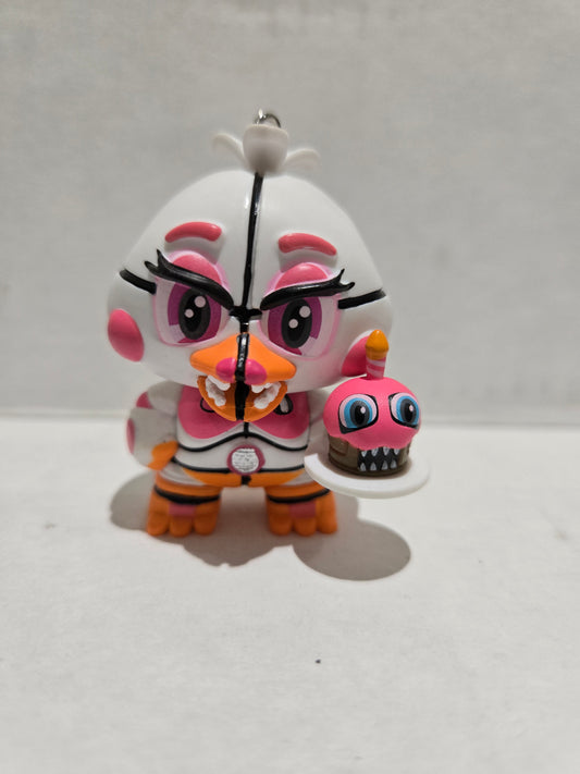 Christmas Ornament for Chica White FNAF Five Nights at Freddies Christmas Ornament