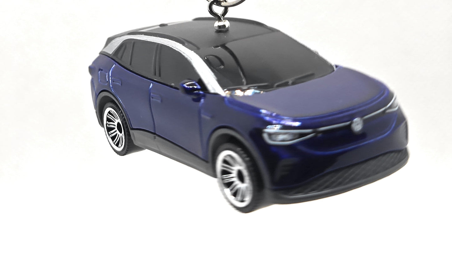 Volkswagen EV4 Blue Christmas Ornament