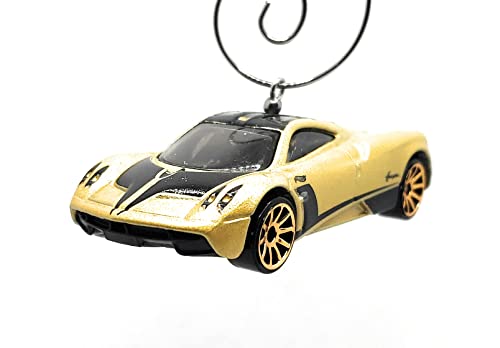 Pagani Huayra Gold Christmas Ornament