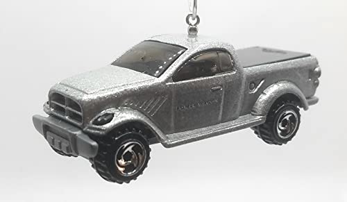 Dodge Power Wagon Grey Christmas Ornament