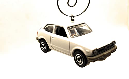 for 1976 Honda CVCC  White Christmas Ornament