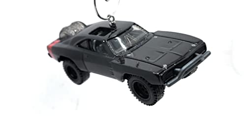 1970 Dodge Charger Off Road Black Christmas Ornament