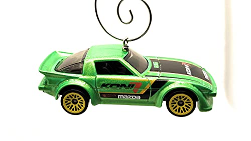 for Mazda RX-7  Green Christmas Ornament