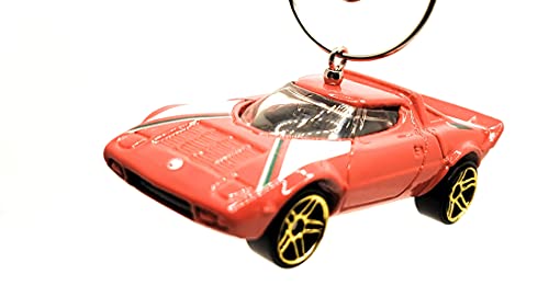 Lancia Stratos Red Christmas Ornament