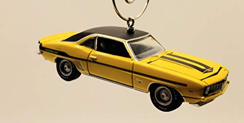 1969 Chevy Yenko COPO Camaro  Yellow Christmas Ornament