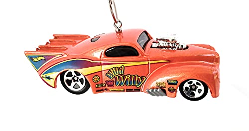 1941 Willys Orange Christmas Ornament