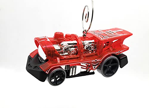 Loco Motorin Locomotive Train Red Christmas Ornament