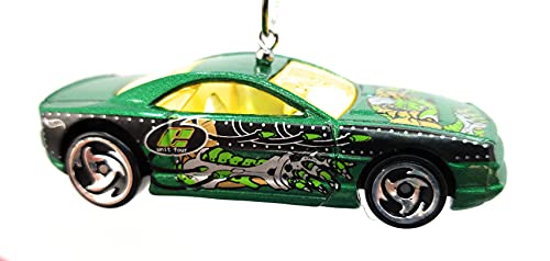 Diecast  Muscle Tone Green Christmas Ornament