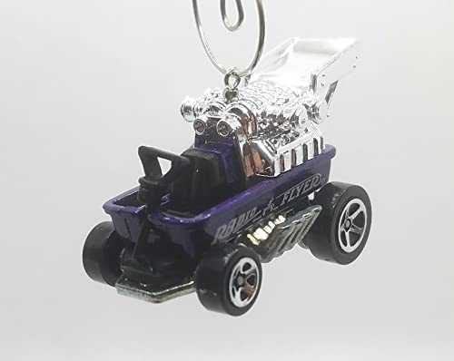 Radio Flyer Wagon Purple Christmas Ornament