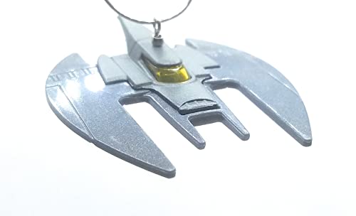 Batplane Batman Grey Christmas Ornament