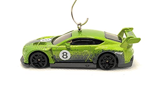 2018 Bentley Continental GT3  Green Christmas Ornament