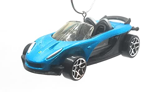 Lotus Elise 340R Blue Black Christmas Ornament