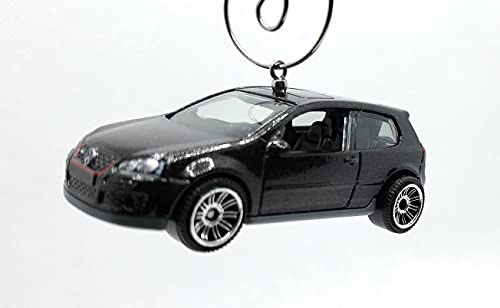 Volkswagen GTI Black Christmas Ornament