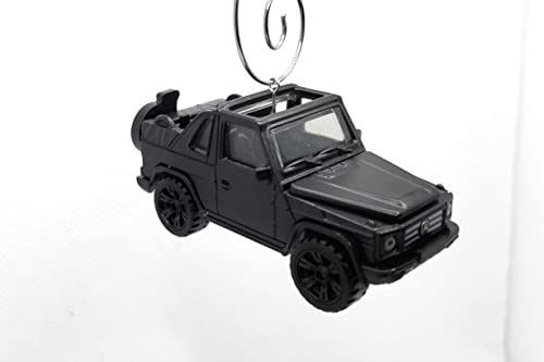 Mercedes-Benz G 500 Cabrio Black Christmas Ornament