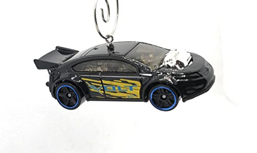 Chevy Volt Black Christmas Ornament