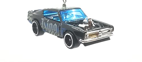 Plymouth Barracuda King Kuda Black Christmas Ornament