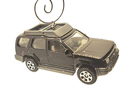 2000 Nissan Xterra  Black Christmas Ornament