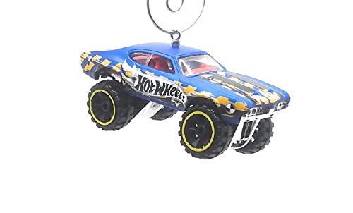 Oldsmobile Olds 442 Blue Offroad Christmas Ornament