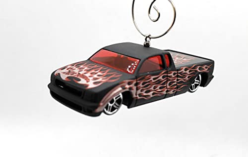 GMC Sonoma Steel Flame Black Christmas Ornament