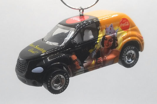 Chrysler Panel Cruiser Coke Black Bronze Christmas Ornament