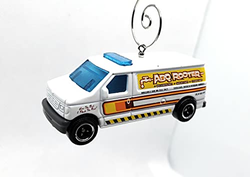 Ford Panel Van Plumbing Plumber White Christmas Ornament