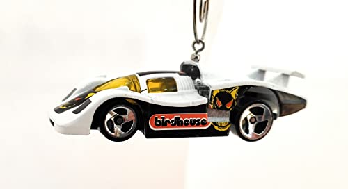Sol Aire Birdhouse Racer White Christmas Ornament