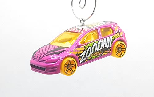 Volkswagen Golf MK2 Pink Christmas Ornament