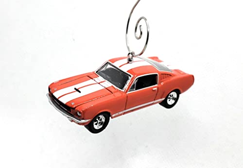 1965 Shelby GT350 Red White Stripe Christmas Ornament