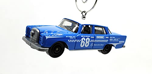 1962 Mercedes-Benz 220 SE Blue Christmas Ornament