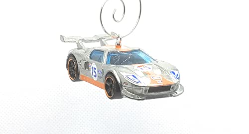 Ford GT Silver 15 Christmas Ornament