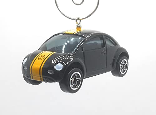 Volkswagen Black Yellow Stripe Christmas Ornament