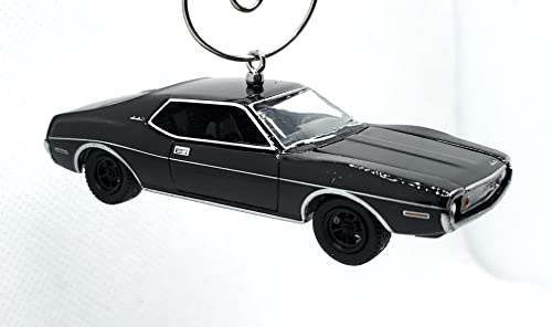 1973 AMC Javelin Black Christmas Ornament