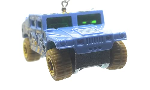 VHummer Light Blue Dinosaur Decal Christmas Ornament