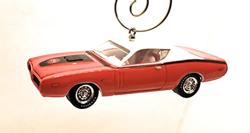 1971 for Dodge Charger Super Bee  Red Christmas Ornament