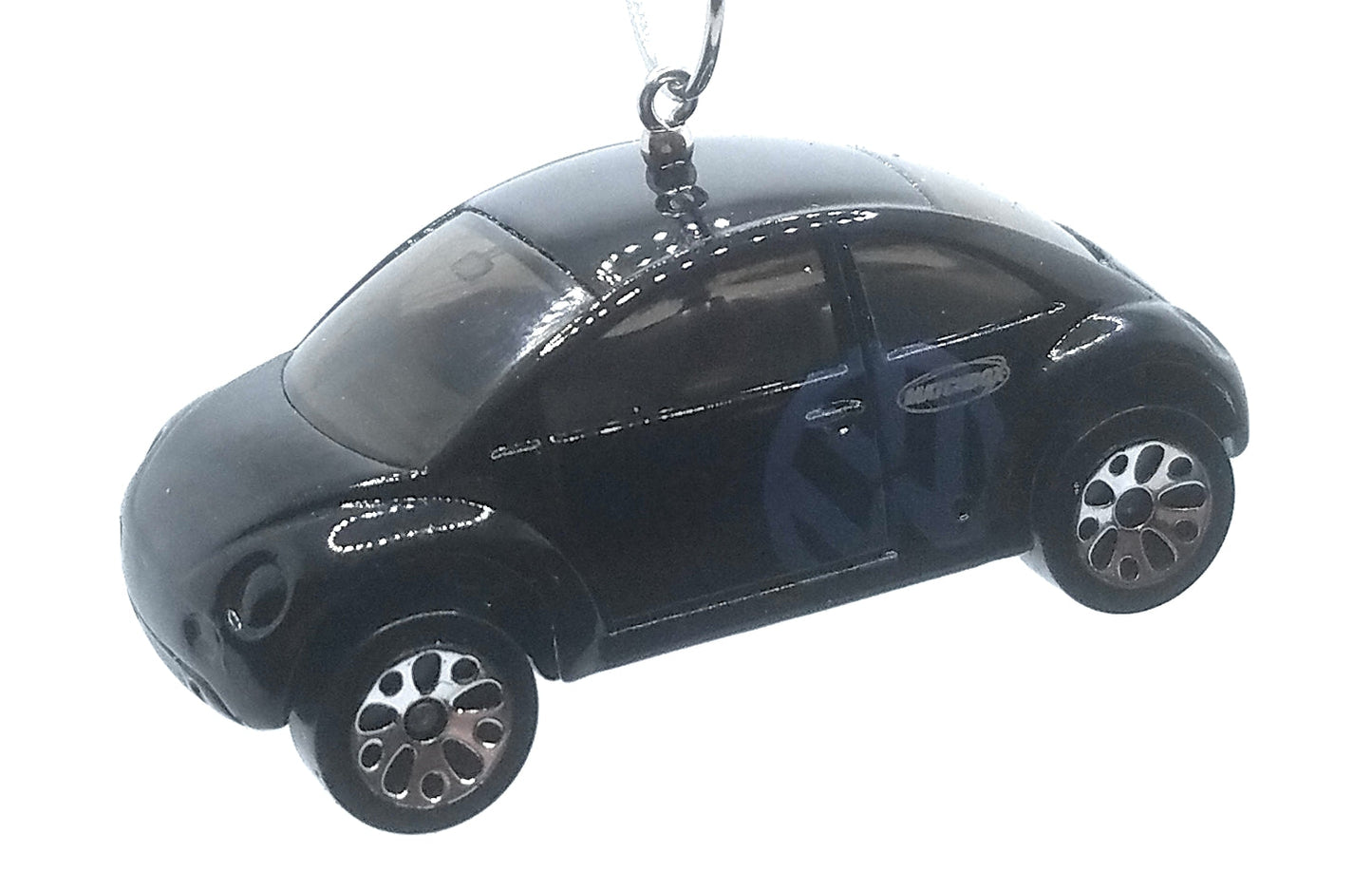 Volkswagen Beetle Black Christmas Ornament