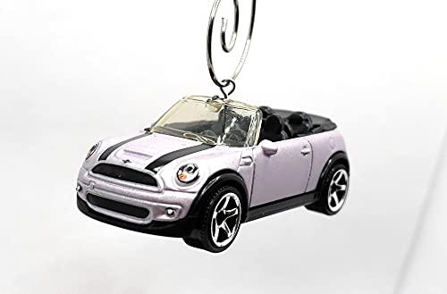 2010 Mini Cooper S Cabrio Purple Christmas Ornament