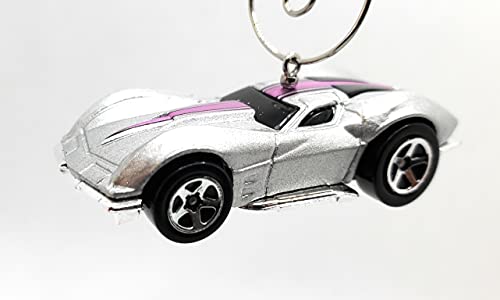 1963 Chevy Corvette Stingray Gray Christmas Ornament